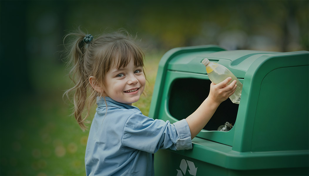 girl-recycling-plastic-bottle girl-recycling-plastic-bottle